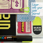 Close-up of junk journal spread featuring Begin Again Pills for Life sticker
