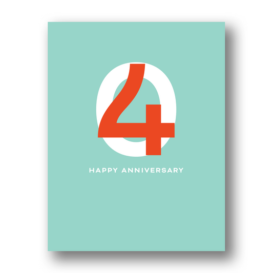 Happy 40th Anniversary | Greeting Card