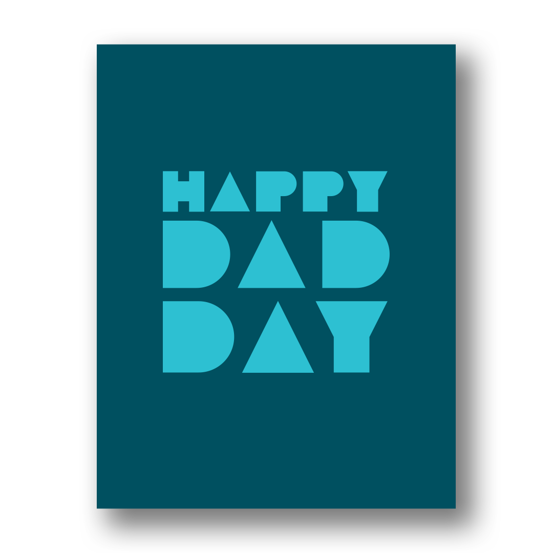 Happy Dad Day | Greeting Card