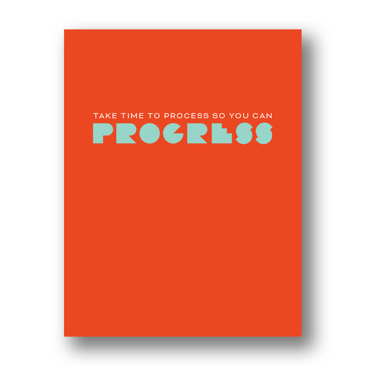 Process to Progress | Greeting Card